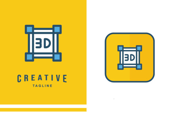 3D Printing Icon - D: Premium Vector Asset for Modern Design
