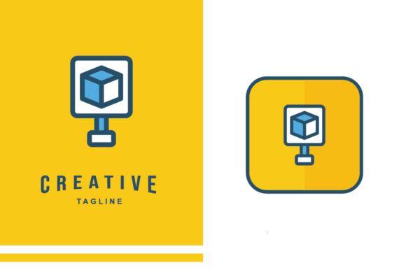 3D Printing Icon - Sign: A Versatile Asset for Modern Projects