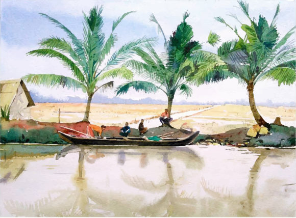 Beautiful Rural Scene Hand Drawn: Why Your Vector Choice Matters
