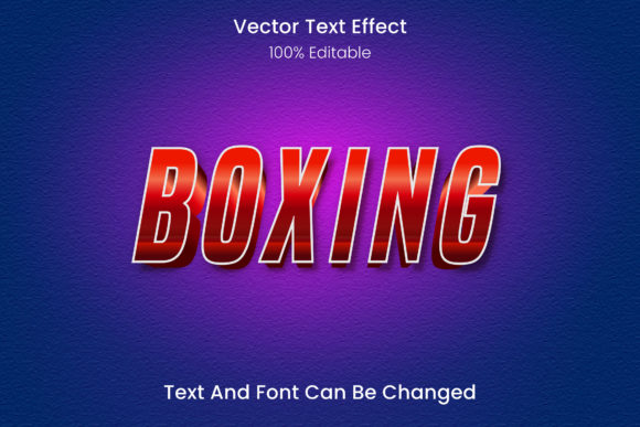 Boxing Red Color 3d Editable Text: A Comprehensive Evaluation