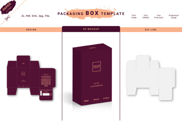 Mastering Precision with Box Packaging 3d Mockup Die-Cut Solutions