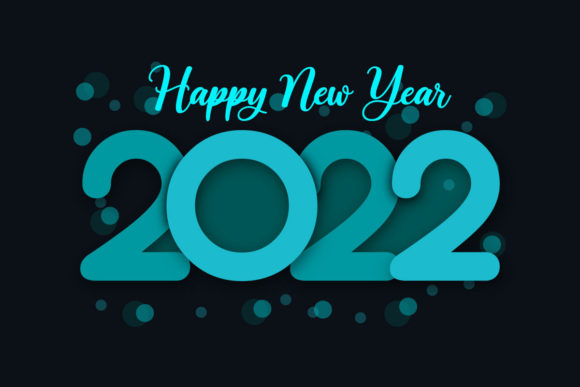 New Year 2022 Lettering Typography Design Guide