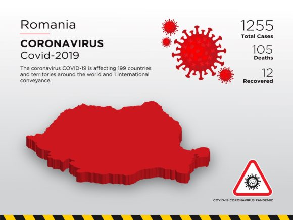 Understanding the Romania Affected Country 3D Map for Effective Pandemic Communication
