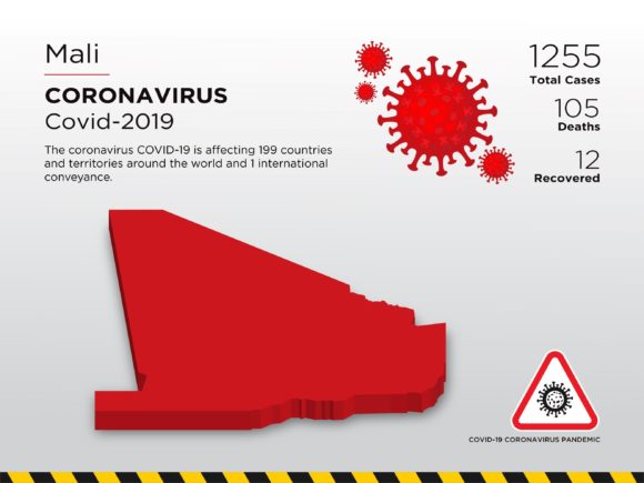 Visualizing Global Health Crises: The Strategic Value of the Mali Affected Country 3D Map in Modern Infographic Design